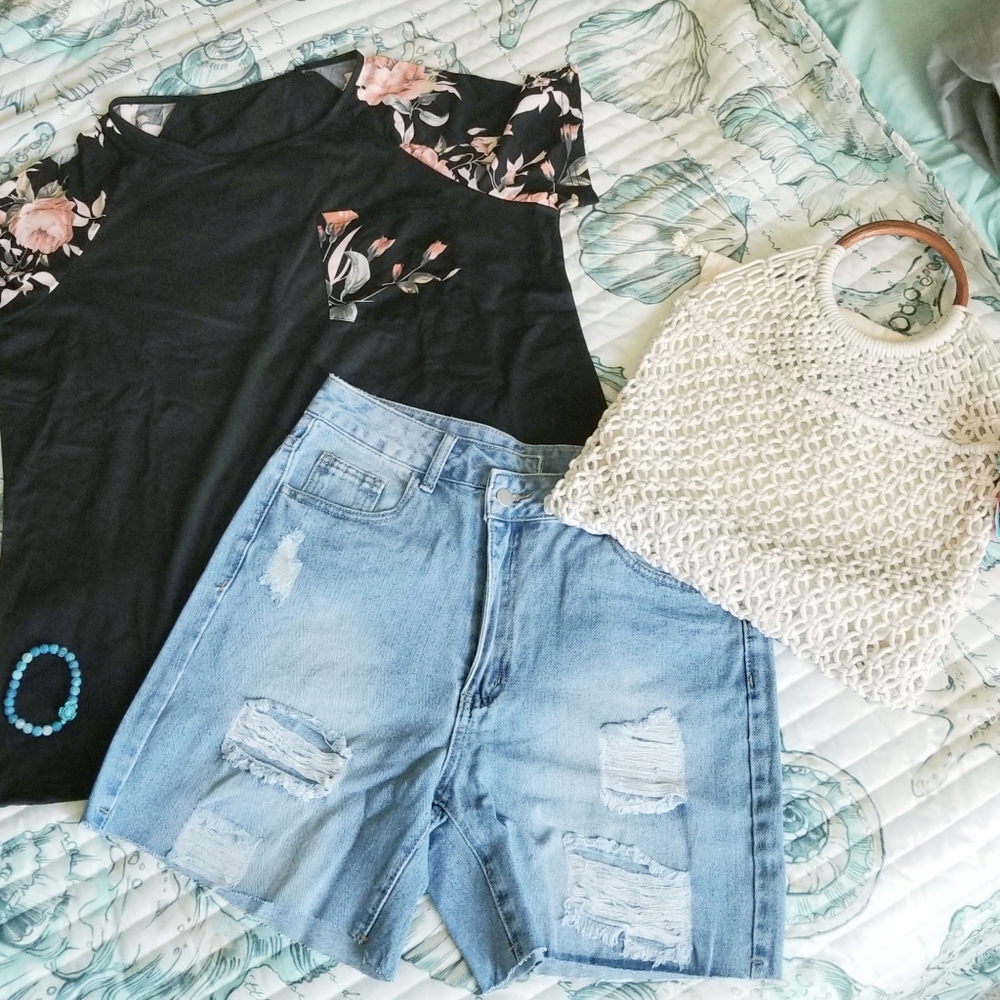 Jean shorts